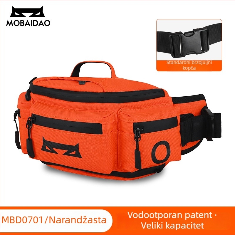 Torba za struk motociklizam – 900D Oxford tkanina, vodootporna, prozračna, otporna na habanje, proširiva, unisex