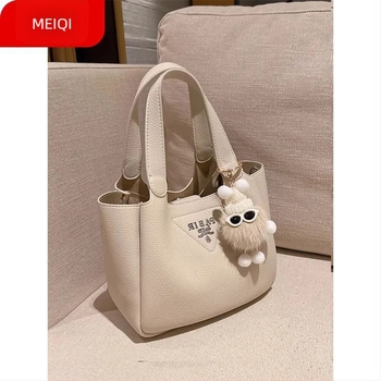 Torba za ramena — bucket bag stil, korduroj materijal, PU podstava, magnetsko zatvaranje, Fangzhi marka