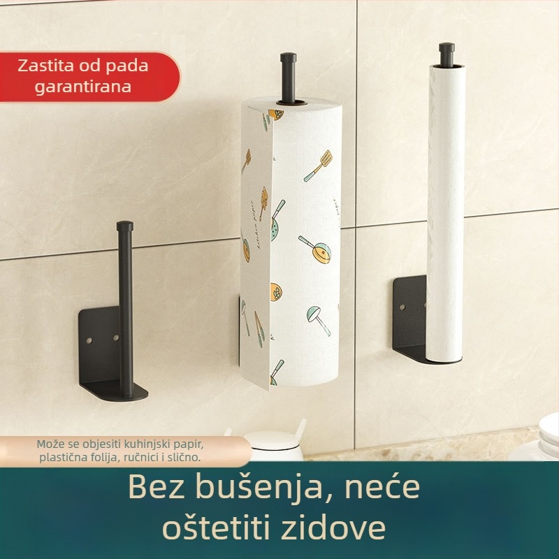 Jianyi Mu nehrđajući čelik – zidni držač za foliju s kuhinjskim kukom – privatna etiketa dopuštena