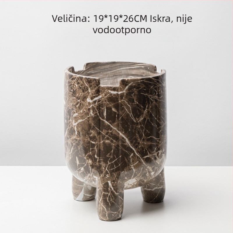 Vaza od smole, kineski stil, materijal: plast/smola