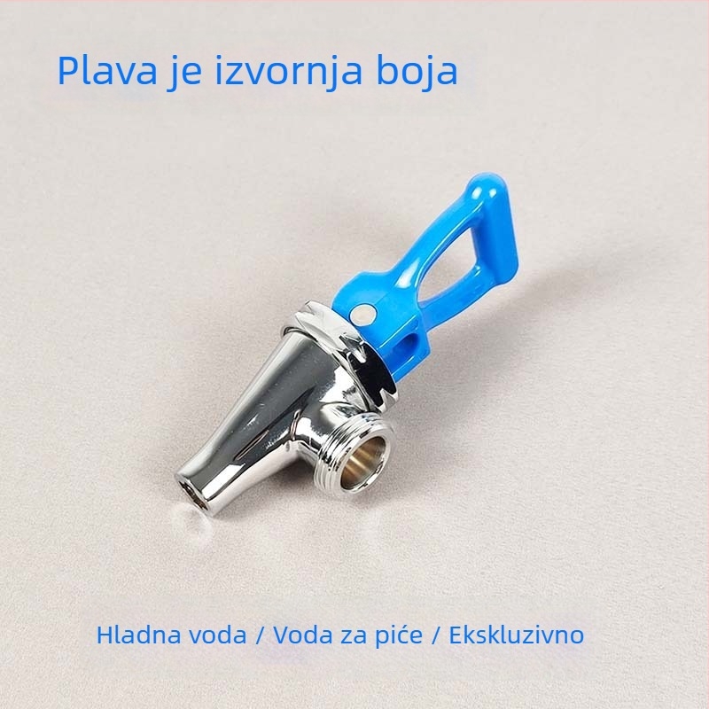 Protizapalni završetak slavine za bojler s vodom, bakreno tijelo, jednostruki dizajn, nestandardni ventil