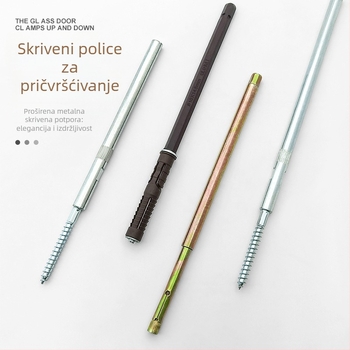 Skriveni zidni nosač police | skrivena montaža | hladno valjana čeli | Chengeng Hardware | moderni minimalizam