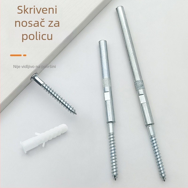 Skriveni zidni nosač police | skrivena montaža | hladno valjana čeli | Chengeng Hardware | moderni minimalizam
