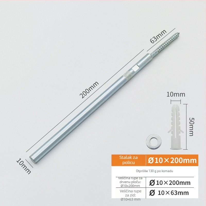 Skriveni zidni nosač police | skrivena montaža | hladno valjana čeli | Chengeng Hardware | moderni minimalizam