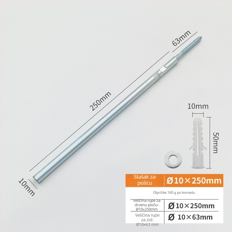 Skriveni zidni nosač police | skrivena montaža | hladno valjana čeli | Chengeng Hardware | moderni minimalizam