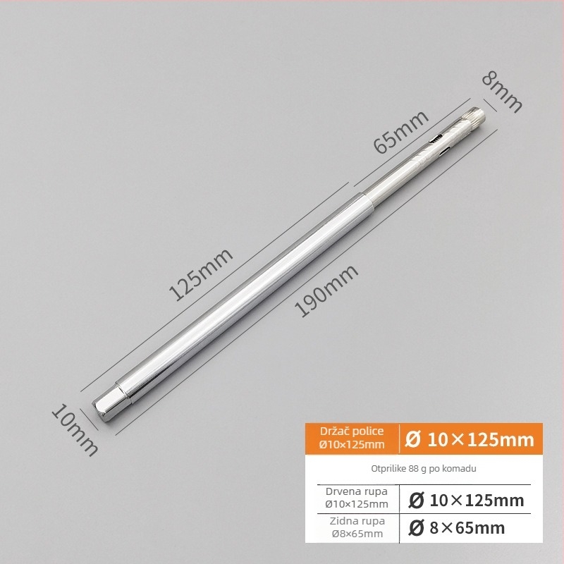 Skriveni zidni nosač police | skrivena montaža | hladno valjana čeli | Chengeng Hardware | moderni minimalizam