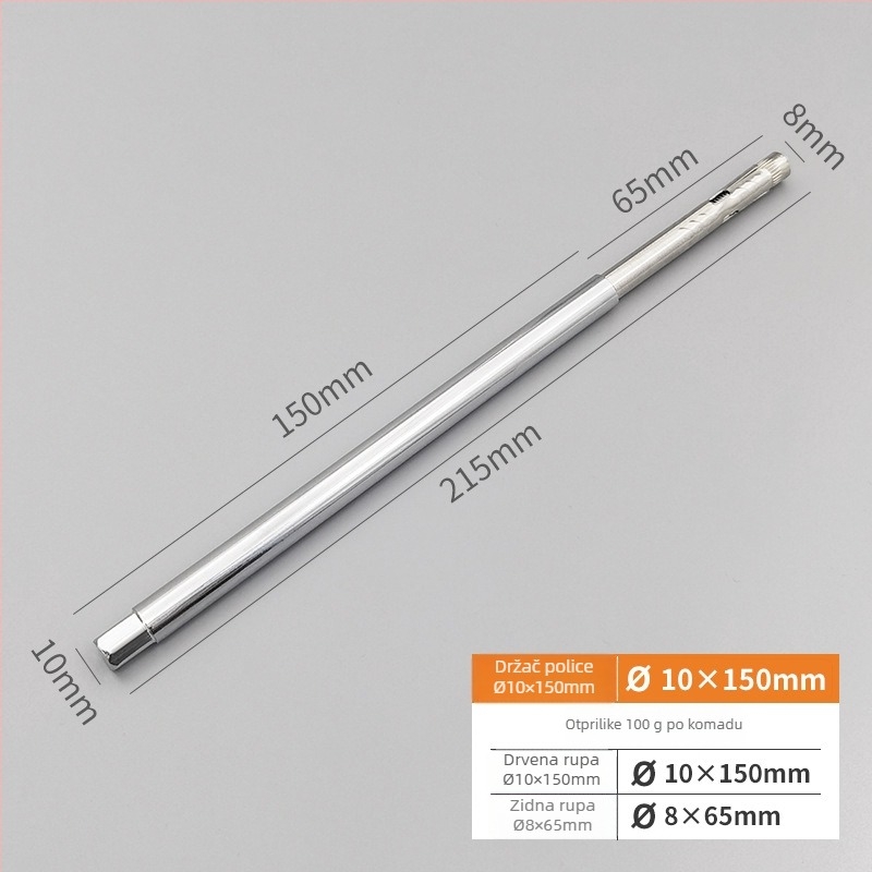 Skriveni zidni nosač police | skrivena montaža | hladno valjana čeli | Chengeng Hardware | moderni minimalizam