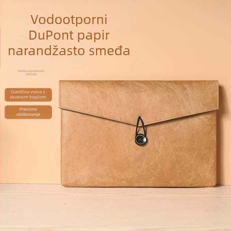 Unutarnja torbica za laptop s DuPont papirnim linerom – lagana zaštitna torbica kompatibilna s MacBook Pro, MacBook Air i drugim modelima