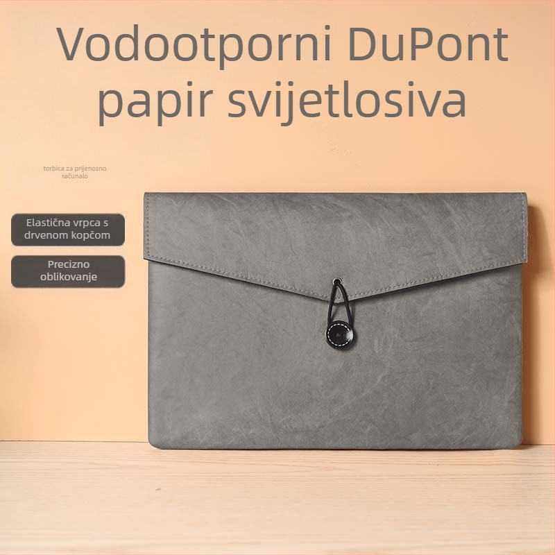 Unutarnja torbica za laptop s DuPont papirnim linerom – lagana zaštitna torbica kompatibilna s MacBook Pro, MacBook Air i drugim modelima