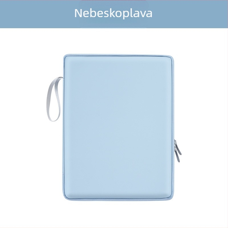 Torba za iPad tablet s poliestrom, unutarnji džep, otporna na habanje i na udarce, zatvarač, mekani držač