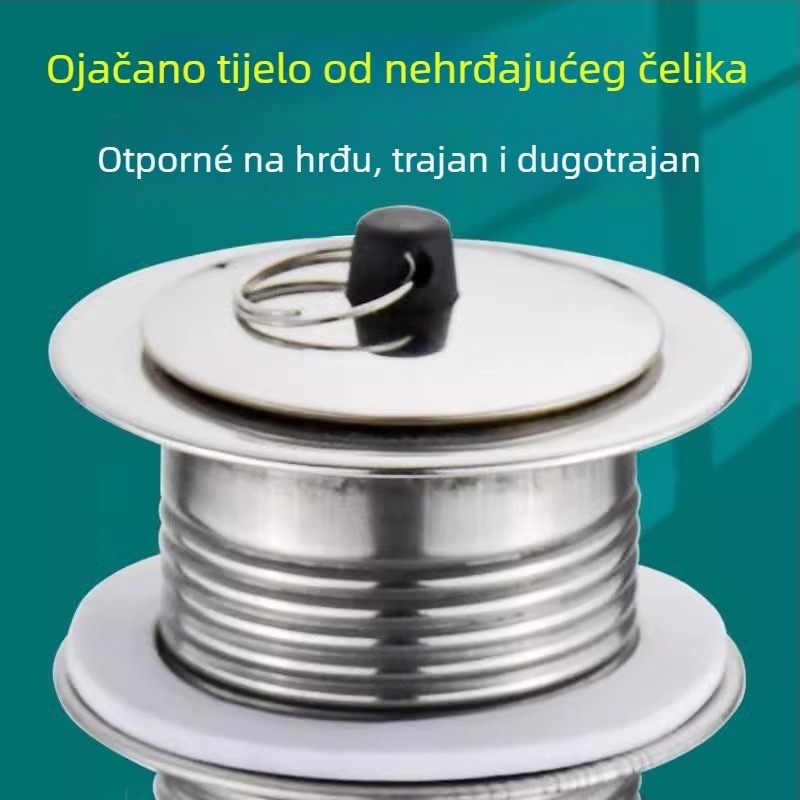 Nerđajući čelik – odvod za mop bazen – 201, Model 40/50, Tip podizanje (pull-up), Marka Ao Lai Long