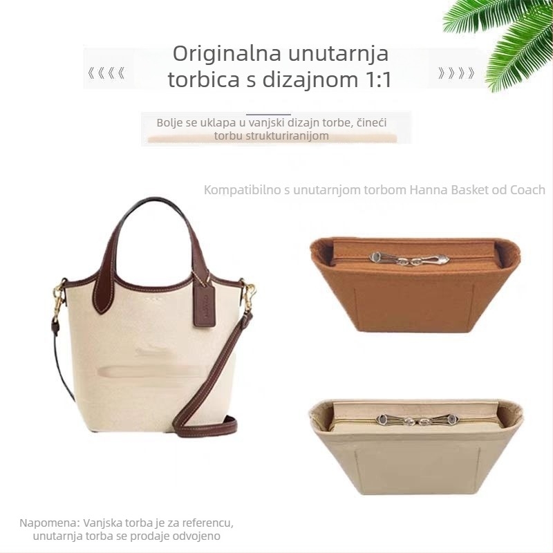 Unutarnja torba za košaru – materijal bez pamuka, sklopiva, japanskog stila; za garderobu i donje rublje