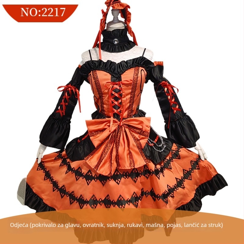 Tao Man Lolita Gothic haljina princeze za anime igre – žene, glavni materijal: poliester, 75% sadržaj