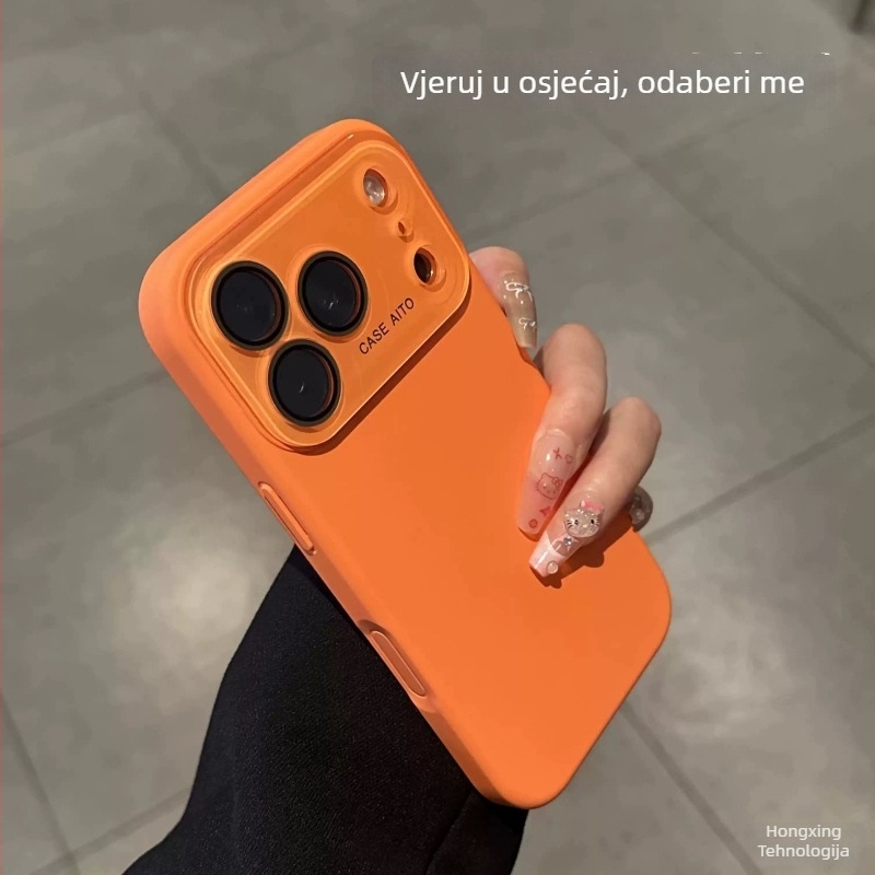  Tekući silikonski zaštitni kućište za iPhone 11–17 Pro Max seriju | potpuno pokriće, otporno na padanje, otisci prstiju, otpornost na habanje, prilagodljivo