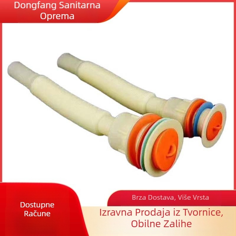 Set odvoda cijevi za umivaonik – otporan na miris, S-oblika, vučni tip, plastika, moderan stil