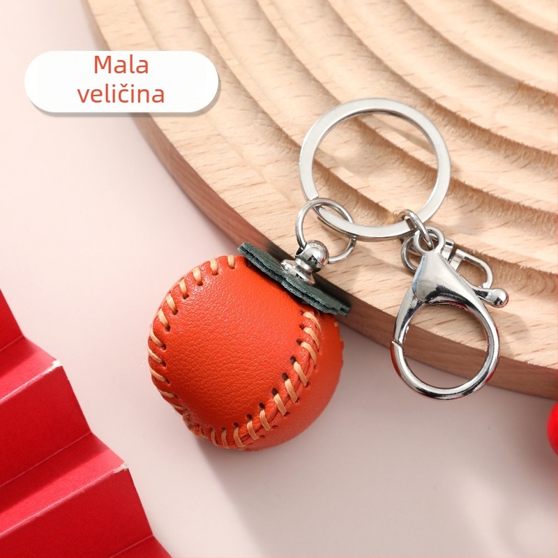 Everything goes well pendant — kožni privjesak za ključe u kineskom stilu, pogodan za darivanje