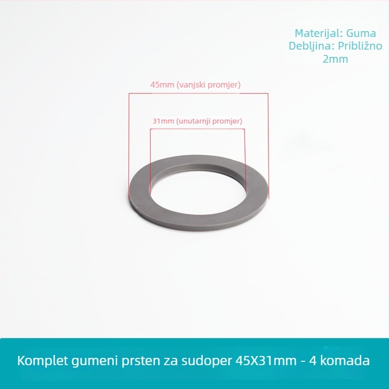 Brtvilo za odvod kuhinjskog sudopera – gumeni brtveni prsten, model Rubber Gasket, art. broj F7758J9JTT7H68