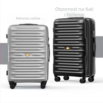 Trodijelni skup kofera velike kapacitete s TSA zaključavanjem i okretljivim kotačićima, vodootporan i otporan na ogrebotine.