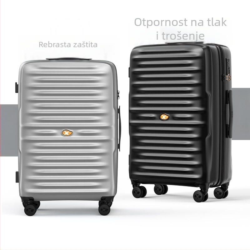 Trodijelni skup kofera velike kapacitete s TSA zaključavanjem i okretljivim kotačićima, vodootporan i otporan na ogrebotine.
