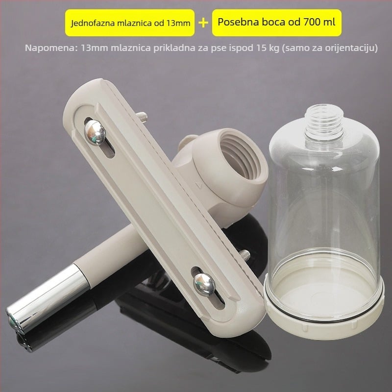 Dispenzer za vodu za kućne ljubimce s prehrambenim silikonom, Tajvan podrijetla, kompletan set automatskog hranjenja, marka Chuangyi