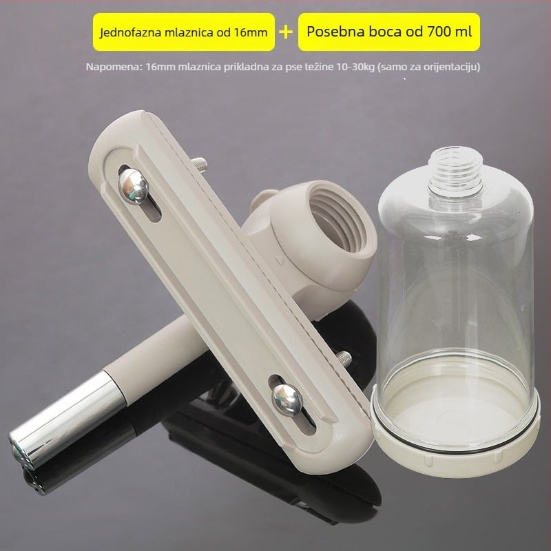 Dispenzer za vodu za kućne ljubimce s prehrambenim silikonom, Tajvan podrijetla, kompletan set automatskog hranjenja, marka Chuangyi