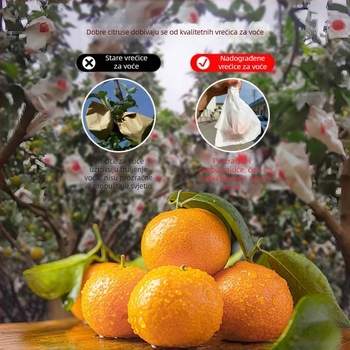 Torba za ambalažu citrusа — zaštita od insekata i ptica; tip: sadnja/ekološka vreća/zaštita od padina; namjena: torba za citruse; marka: Drugo; uvoz: Ne