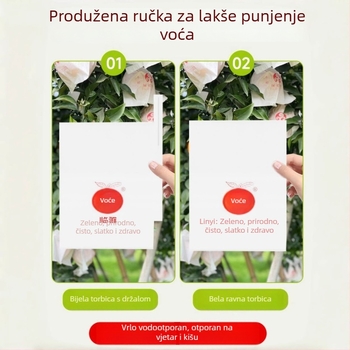 Torba za ambalažu citrusа — zaštita od insekata i ptica; tip: sadnja/ekološka vreća/zaštita od padina; namjena: torba za citruse; marka: Drugo; uvoz: Ne