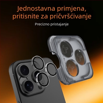 iPhone 17 zaštitno staklo za cijeli zaslon s AR filmom i zaštitnom folijom za objektiv 17 Pro