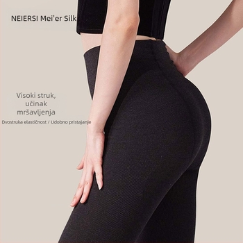 Leggings s flecom i debelim poliesterom, podizanje stražnjice i oblikovanje, s nogama, za mlade (18–40)