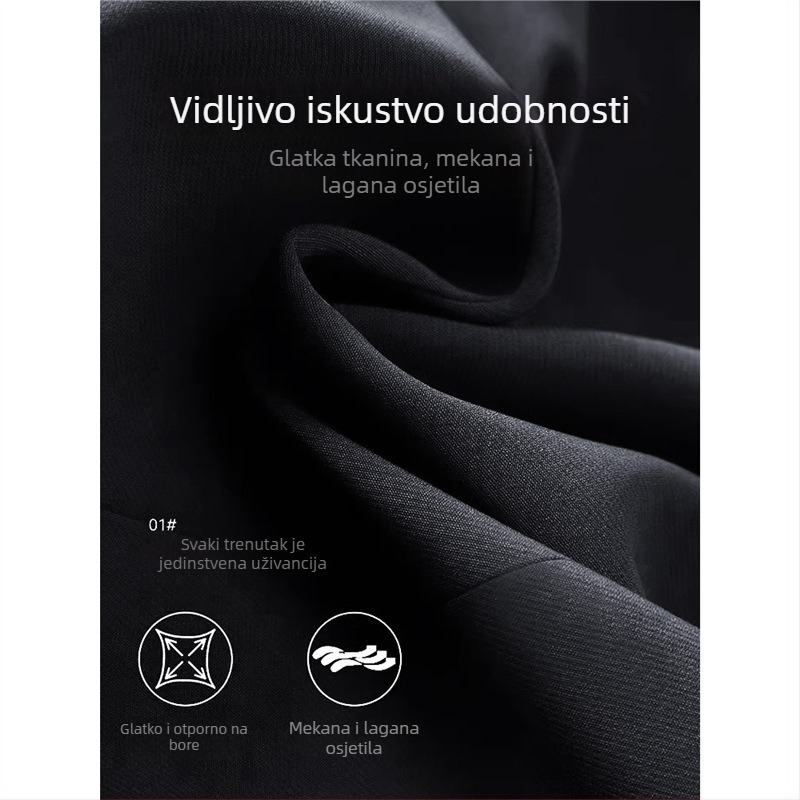 Ženski sako Slim-fit od Chenille tkanine, dugi rukavi, ovratnik odijelo, smjesa spandeksa