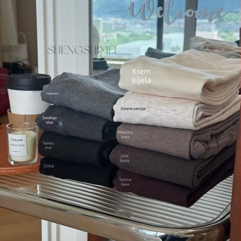 Debele najlon čarape, Baby Velvet Vertical Cotton, nježan dodir, visoka elastičnost, oblikovanje tijela (Materijal: Baby Velvet Vertical Cotton; Debljina: Debela; Funkcija: Podizanje stražnjice, Oblikovanje, Zadržavanje topline; Elastičnost: Visoka)