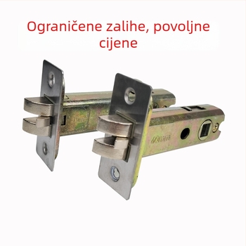 YGAF tijelo brave od cinkove legure za kupaonska vrata — Ball Lock, Single Tongue, 130 g