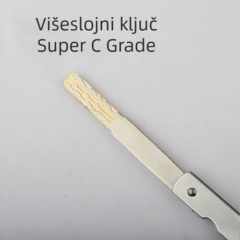 Cilindar za zaključavanje s otiskom prsta | model ZWSsx | cijelo bakreno tijelo | moderni minimalistički dizajn