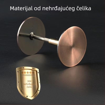 Kapa za rupe na vratima — nehrđajući čelik, podesiva, moderan minimalistički stil, kućna upotreba