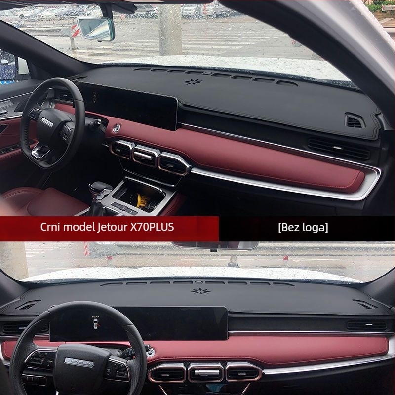 Unutarnja zaštitna auto mata s protukliznim dnom, za Jietu X70Plus 90, kožno šivanje, ispis logotipa, ovlaštena privatna marka