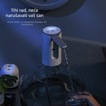 Sklopiva električna pumpa za flaširanu vodu s dodirnim zaslonom, model D36, USB napajanje, 5V, 5W