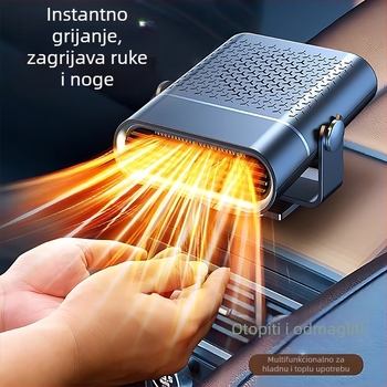 Auto grijač 12V/24V za odmrzavanje i brzo zagrijavanje, ABS kućište, 150W