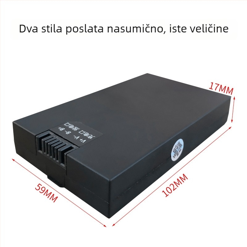 Gu Le Brava s otiskom prsta za drvena vrata, 4200 mAh punjiva litijeva baterija, DC napajanje, skeniranje u manje od 1 sekunde