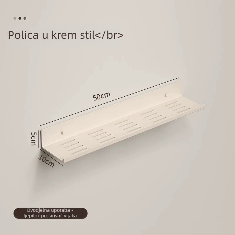 Stalak za skladištenje kupaonice za tuš, Space aluminij, nosivost 20 kg, jedan sloj, površina bez prašine, odvoda pladanj protiv oksidacije, porijeklo Wenzhou, Zhejiang