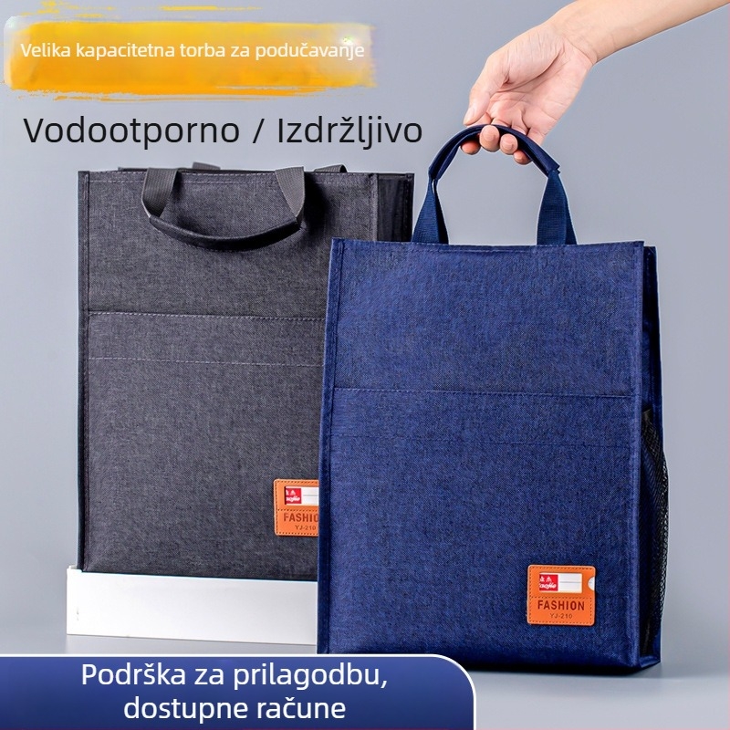 Jingjie aktovka od Oxford platna sa zatvaračem, minimalističkog stila