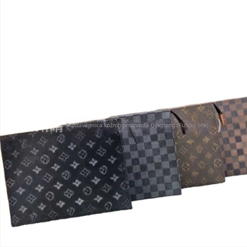 Unisex PU clutch torba – ultra lagana, velika kapaciteta, uzorak slova, podstava od poliester