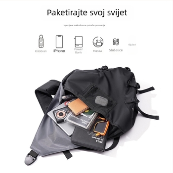TANGCOOL Muška torba preko ramena, Oxford tkanina, gradski stil, vodootporna