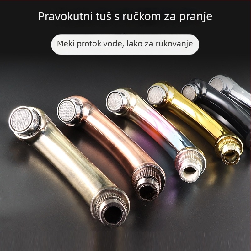 Tuš glava s ravnim držalom i fleksibilnim crijevom – SH088, ABS kromiran, kišni režim, ručna ugradnja