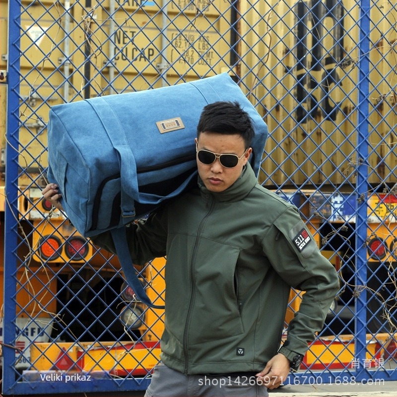 Unisex platnasta putna torba, model 090, podstava od poliester, jednostavan dizajn