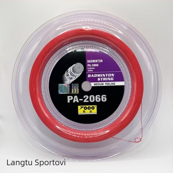 Struna za reketa za badminton i stolni tenis (materijal: visokokvalitetna najlonska višestruka vlakna; podrijetlo: Fujian; primjenjivi sportovi: badminton i stolni tenis)