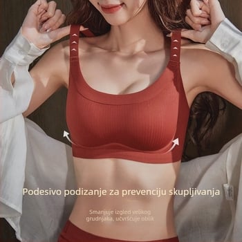 Push-Up grudnjak, bočno oblikovanje, bez čeličnih karika, najlon, košarica 1/2, tanki kalup, stražnji zatvarač s tri reda kopči