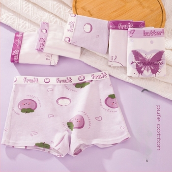 Dječje pamucne bokserice za djevojčice, 95% pamuk, sigurnosna klasa A, za djecu 3-8 godina