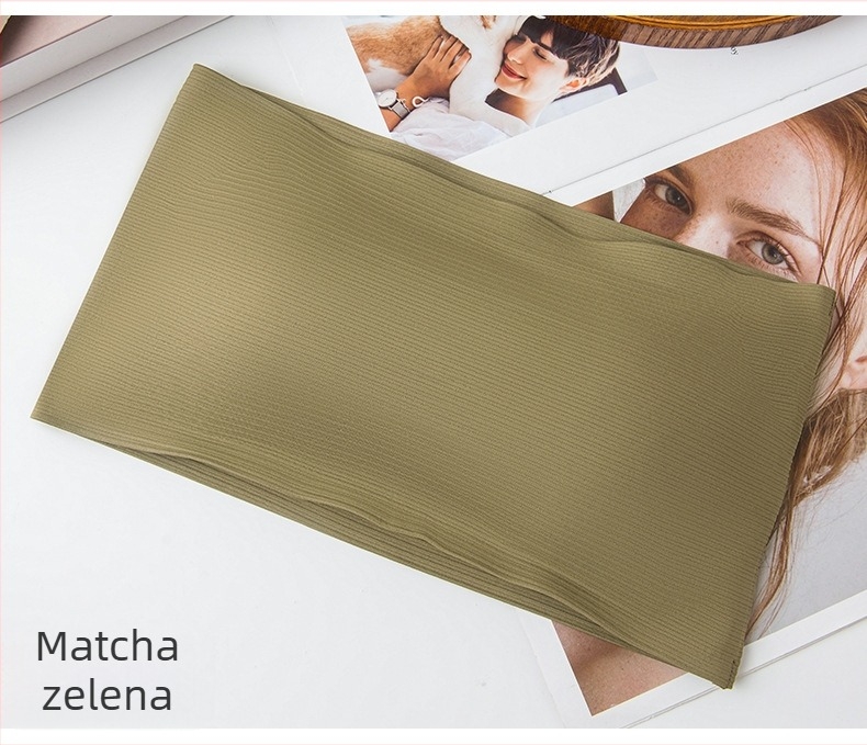 Grudnjak wrap/tube top, bez šavova, prozračni najlon, puna košarica