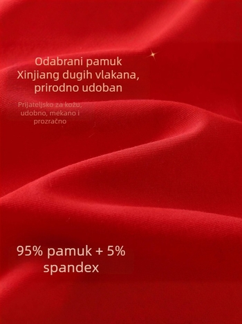 Dječje pamučne gaćice za djevojčice, 95% pamuk + 5% elastan, srednji dio struka, visoka elastičnost, odvlažuju vlagu i antibakterijska svojstva