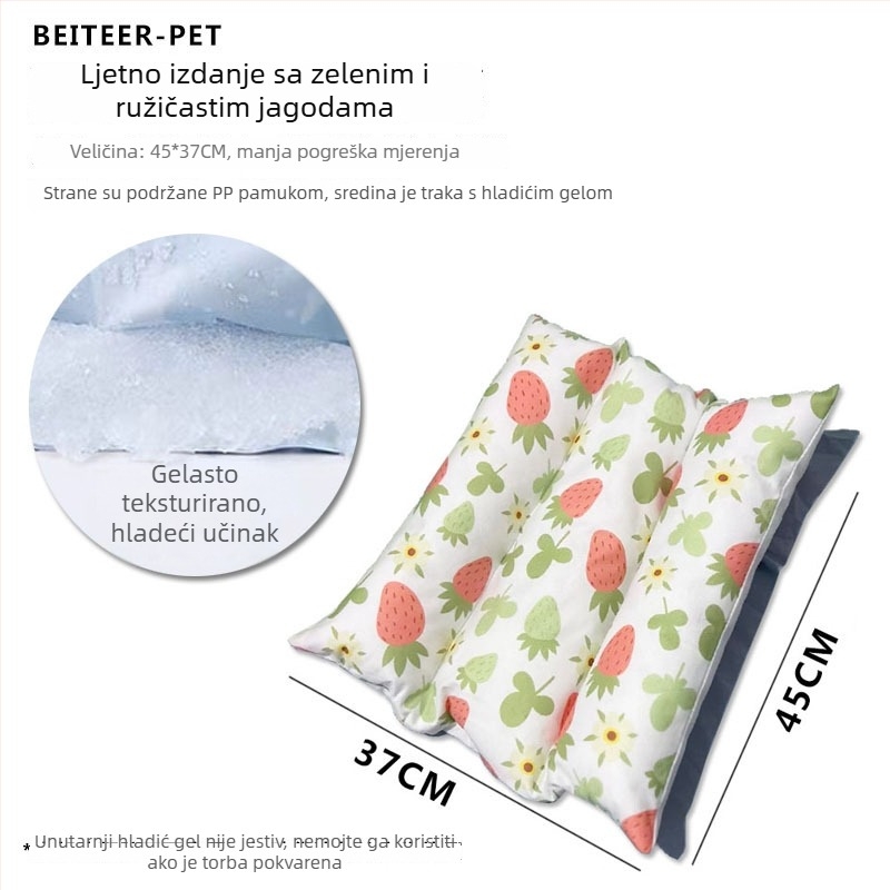 Zimski topli madrac za kućne ljubimce za zeca i glodavce – pamuk podloga za spavanje